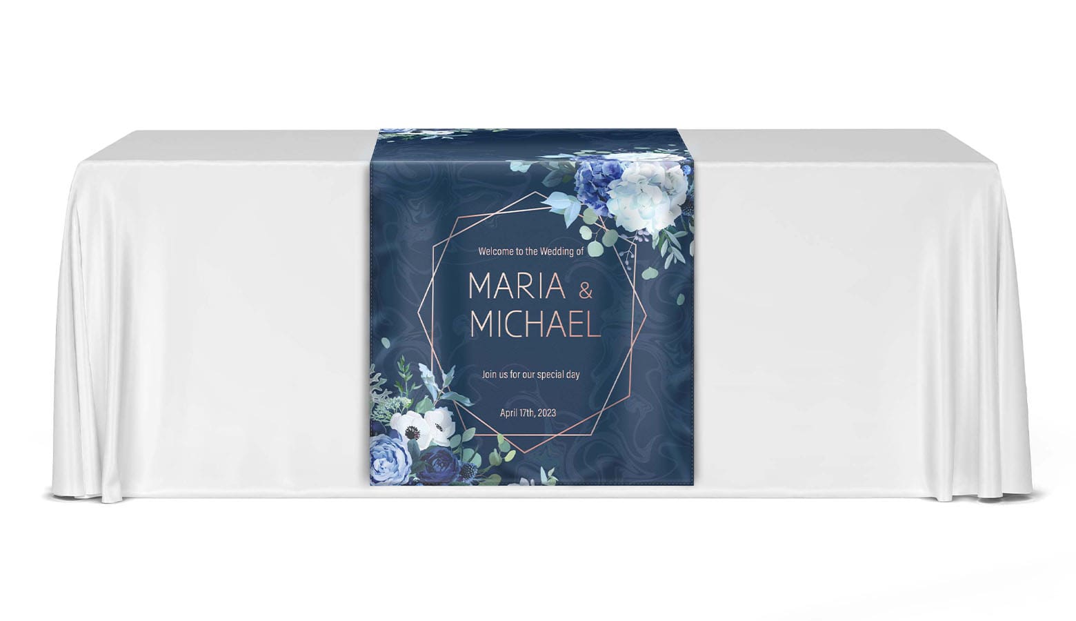 Custom Table Runners For Trade Shows & Events Printmoz